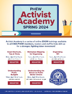 PHEW Activist Academy
